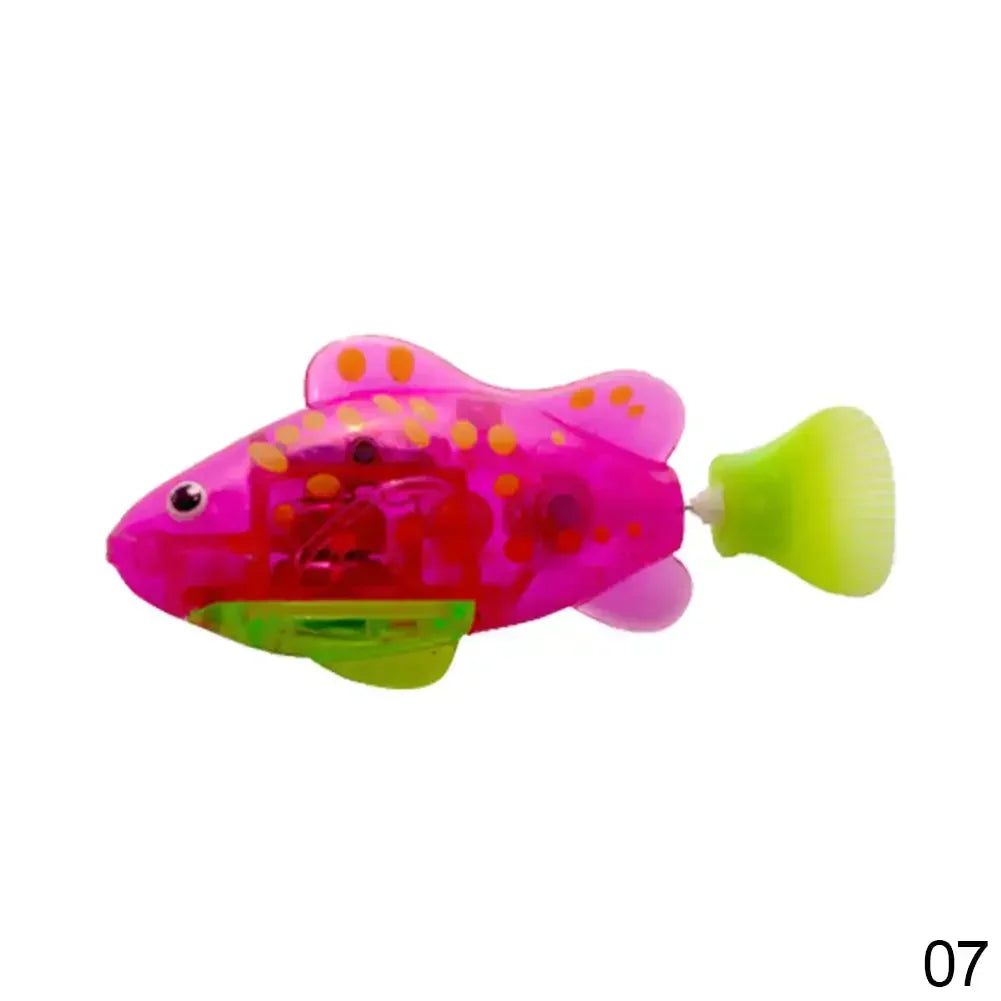 Cat Interactive Electric Fish Toy LED Light