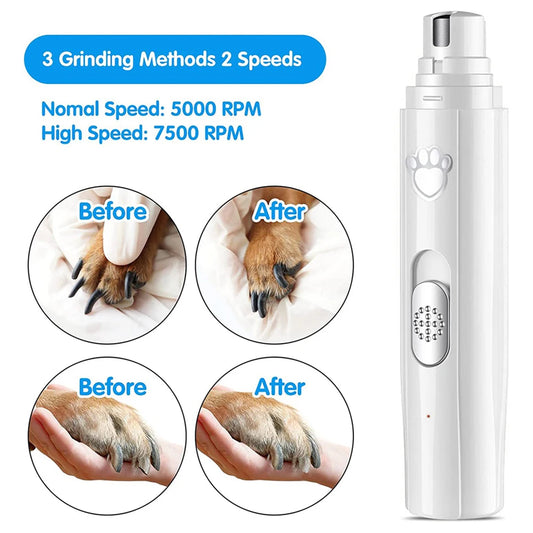 Electric Pet Nail Clipper Low-Noise Light