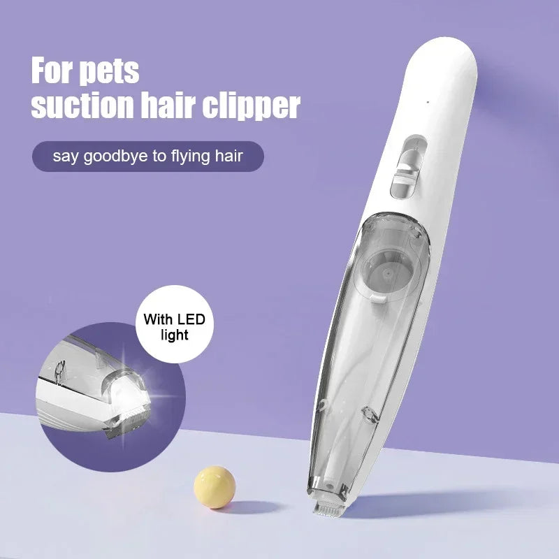 Dog Hair Clipper Paw Fur Grooming Vacuum