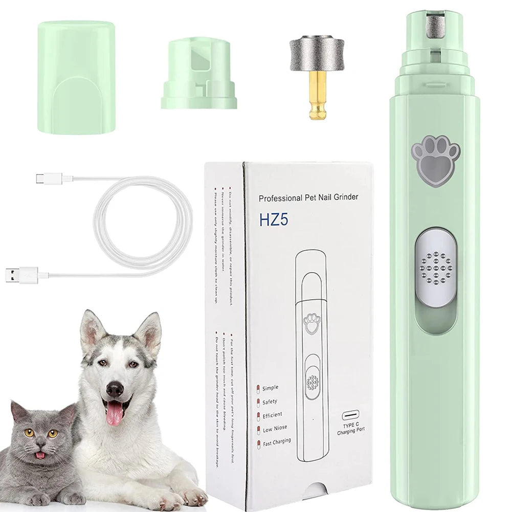 Electric Dog Nail Grinder Pet Nail Clipper