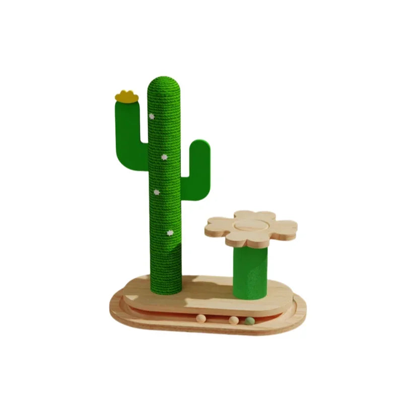 Cactus Ball Grab Pillar Cat Scratching Toy