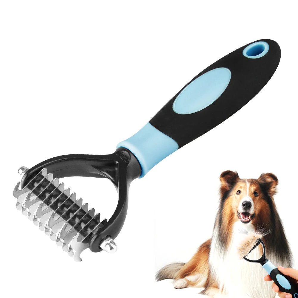 MASBRILL Cat Comb Removes Hairs Soft Massaging